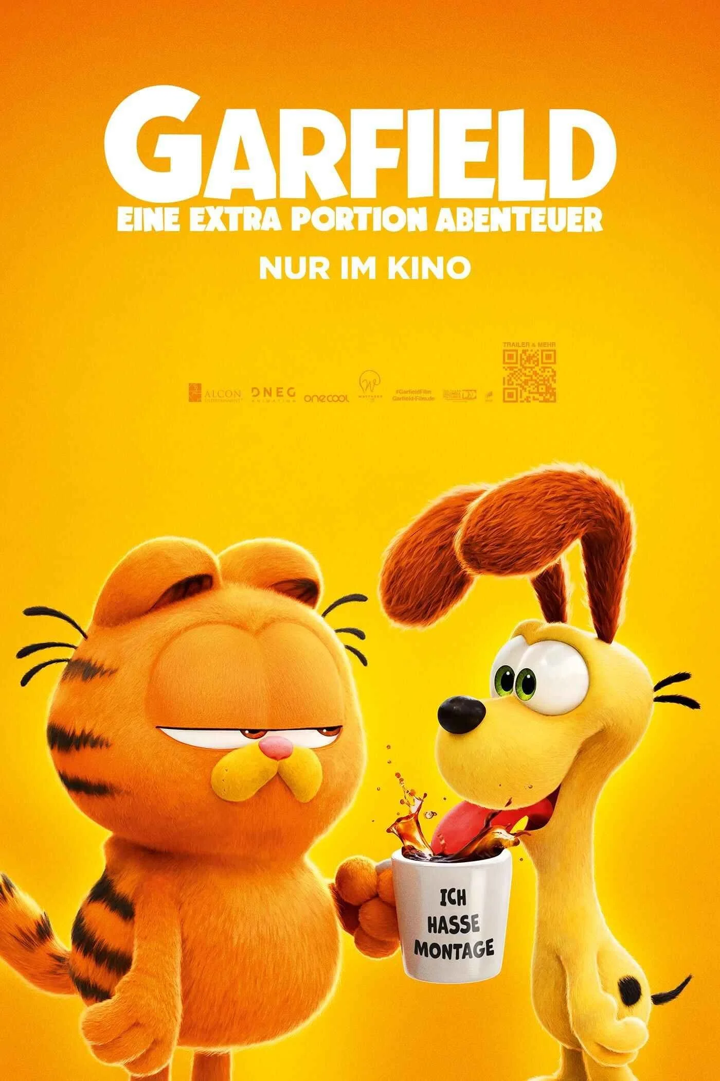 The Garfield Movie (2024) - Stream Animation movies with BRIDGE IPTV IPTV service